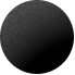 A black circle logo
